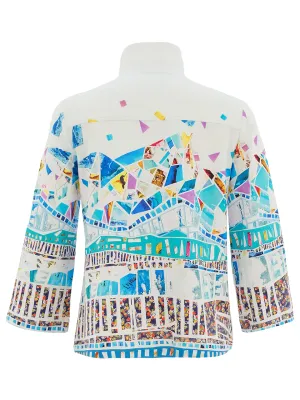 Dolcezza By Wild Curves: A Thousand Colors Swing Art Jacket Back