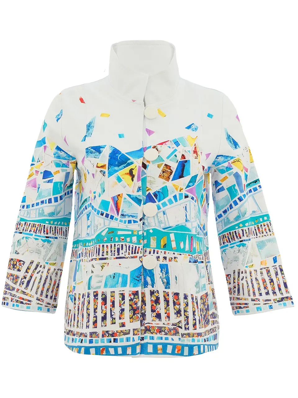 Dolcezza By Wild Curves: A Thousand Colors Swing Art Jacket Front
