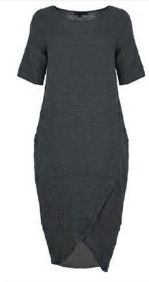 Kozan By Wild Curves: Holden Dress In Black Front