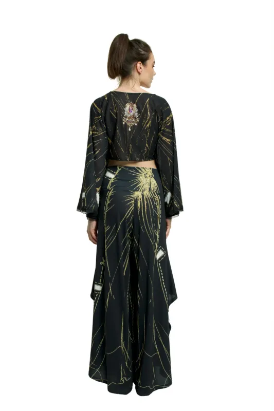 IPNG By Wild Curves: Paper Dolls Illusion Pants Drape Back