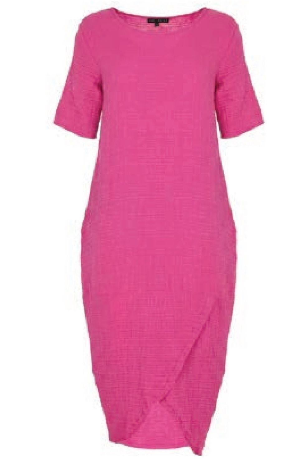 Kozan By Wild Curves: Holden Dress In Pink Front