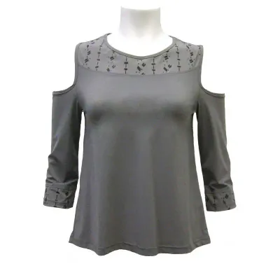 Maloka: Oh So Comfy Cold Shoulder Top