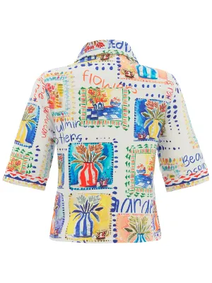 Dolcezza By Wild Curves: My Handmade Garden Zip Jacket Back
