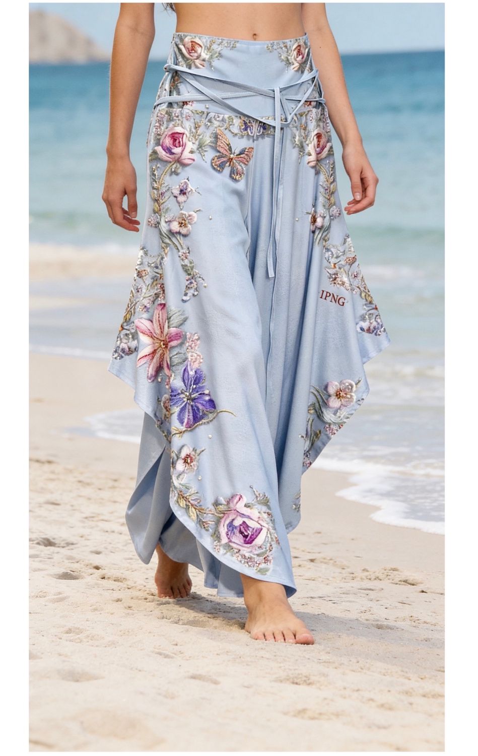 IPNG By Wild Curves: Butterfly Illusion Fly Away Pants Front