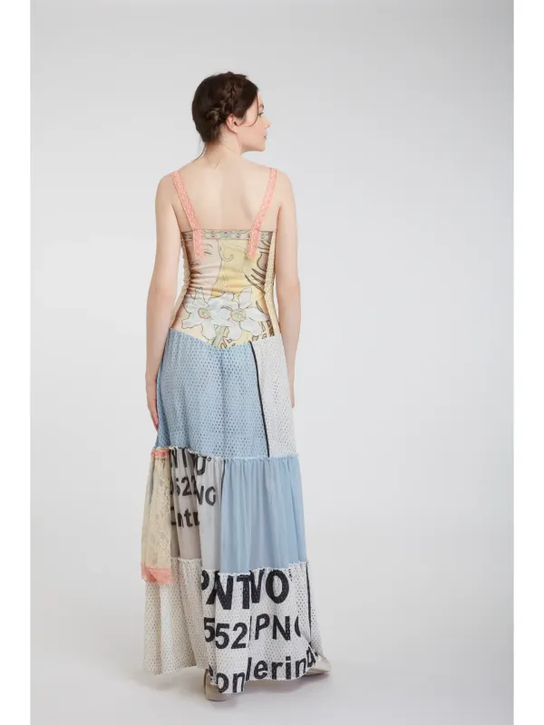 IPNG: Pantwo Greek Goddesses 3D Illusion Dress To Skirt Back