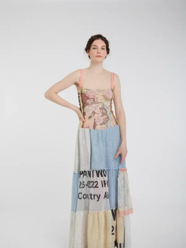 IPNG By Wild Curves: Pantwo Greek Goddesses 3D Illusion Dress To Skirt IPNG: Pantwo Greek Goddesses 3D Illusion Dress To Skirt Front