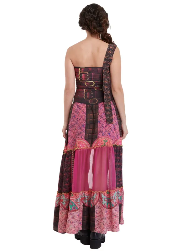 IPNG: Chocolate Factory Illusion Dress To Skirt Back