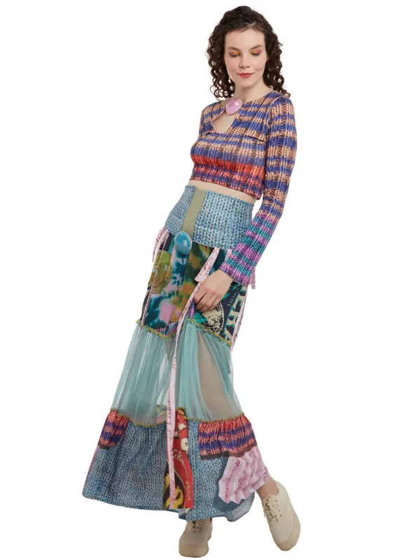 IPNG By Wild Curves: Good Vibrations Knit Illusion Dress To Skirt