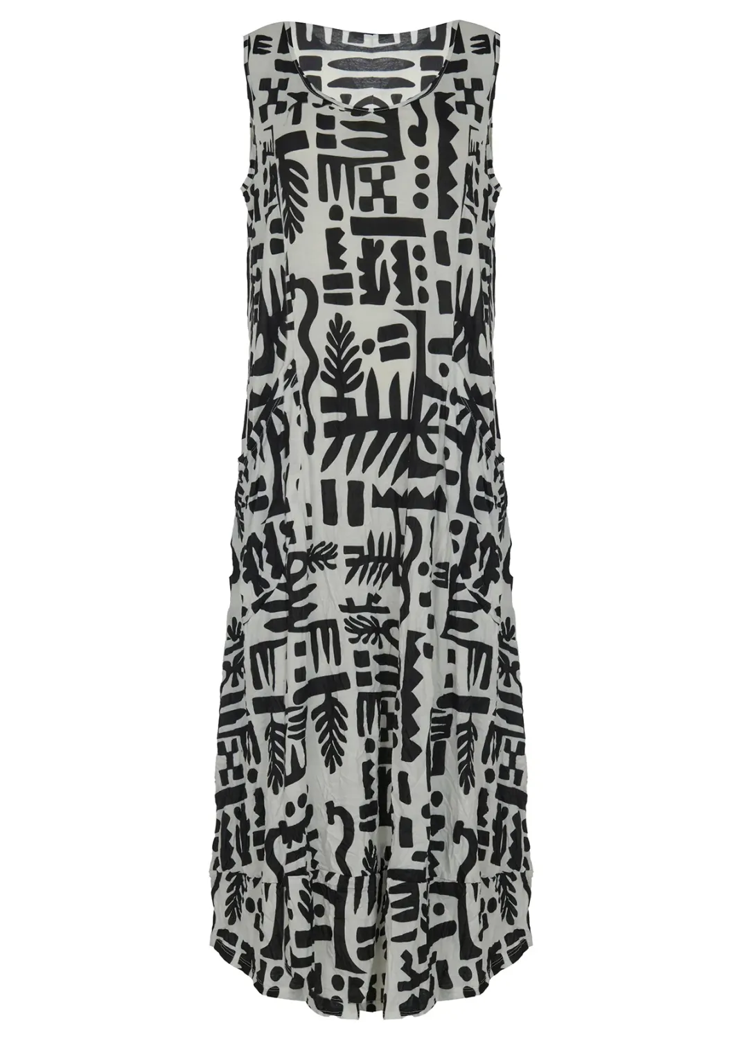 Kozan By Wild Curves: Claire Dress In Cairo Front 