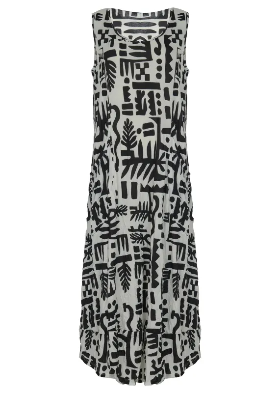 Kozan By Wild Curves: Claire Dress In Cairo Front 