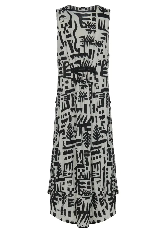 Kozan By Wild Curves: Claire Dress In Cairo Back 