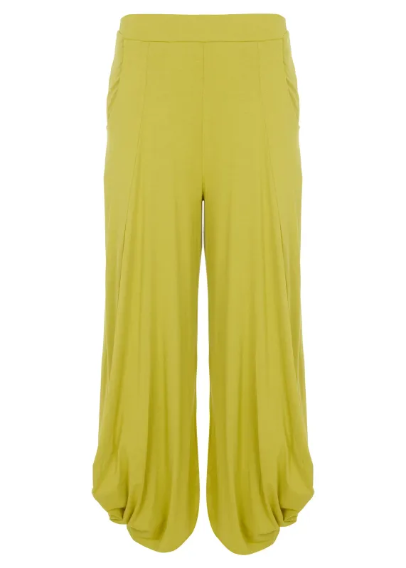 Kozan By Wild Curves: Jade Pant In Pear Kozan By Wild Curves: Jade Pant In Pear Front