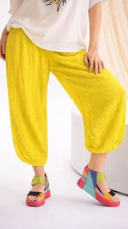 Kozan By Wild Curves: Cotton Gauze Hayes Pant Kozan By Wild Curves: Cotton Gauze Hayes Pant