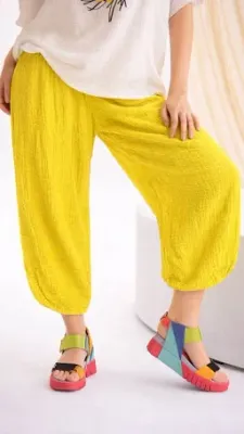 Kozan By Wild Curves: Cotton Gauze Hayes Pant