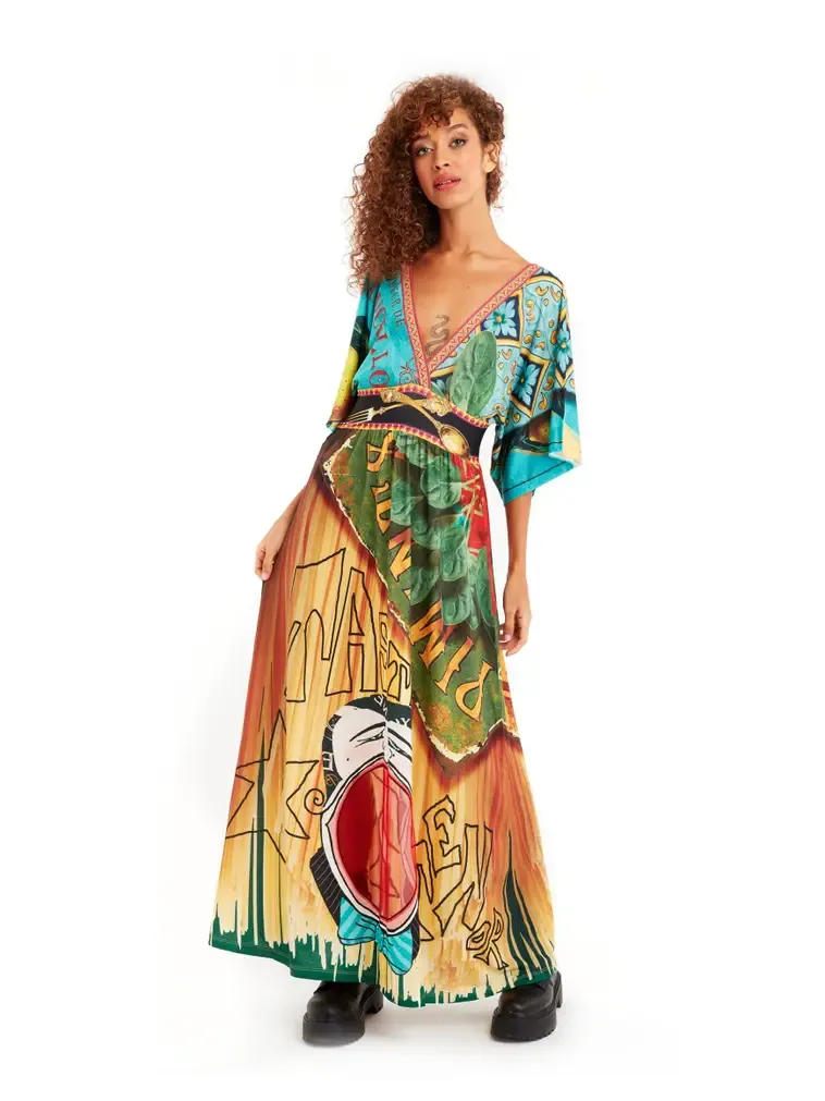 IPNG: Taster's Team Kimono Dress