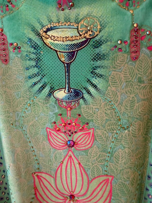 IPNG By Wild Curves: Pink Mint Lotus Dress To Skirt Convertible