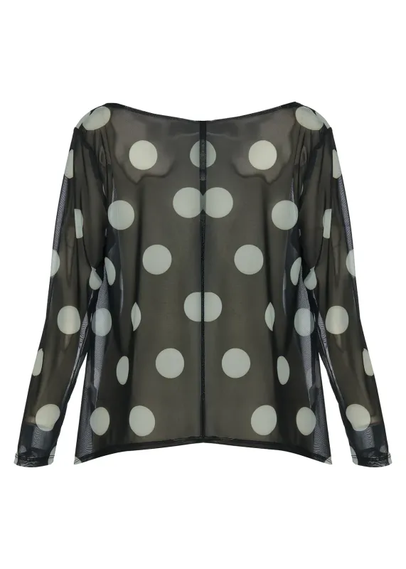 Kozan by Wild Curves: Mila Topper In Dalmation Back
