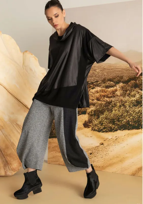 Kozan By Wild Curves: Jade Pant In Rock N' Roll Front