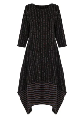 Kozan By Wild Curves: Demi Dress In Music Front