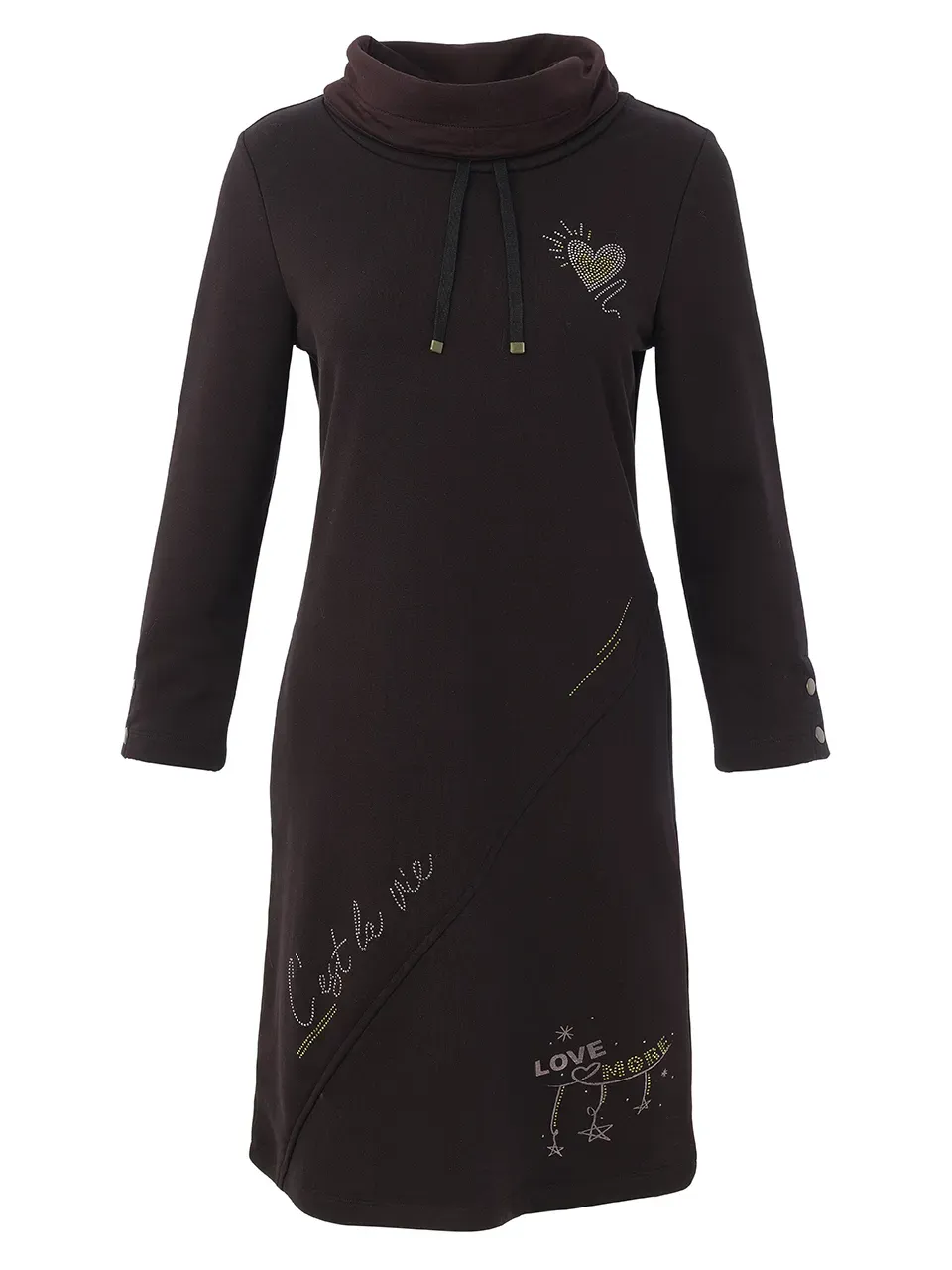 Dolcezza By Wild Curves: Reach For The Stars Comfort Dress Front (76163)