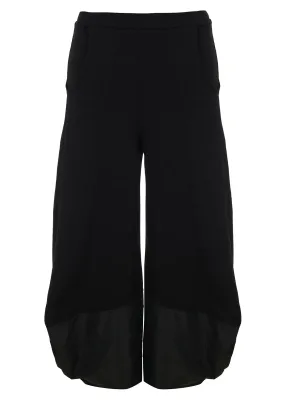 Kozan By Wild Curves: Fallon Pant In Nite Black Front