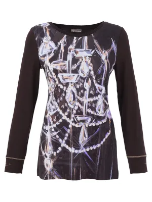 Dolcezza By Wild Curves: Chandelier Art Top Front (76650)