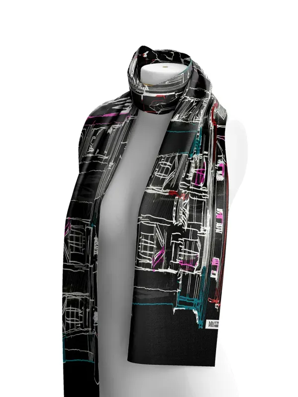 Dolcezza By Wild Curves: Trevi Art Scarf (76904) Front