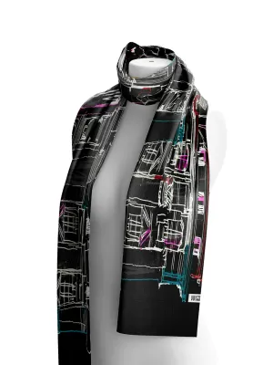 Dolcezza By Wild Curves: Trevi Art Scarf (76904) Front