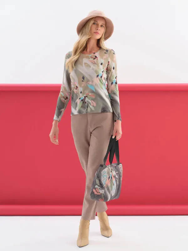 Dolcezza By Wild Curves: Keep The Dreams Alive Art Top (76700) Front 1