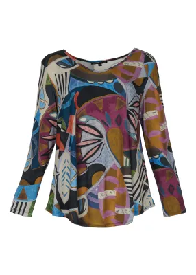 Kozan By Wild Curves: Demeter Top In Klee Front
