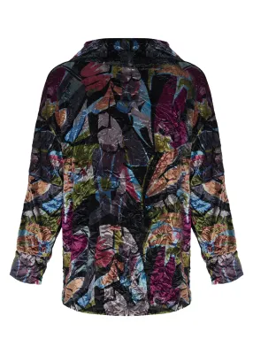 Kozan By Wild Curves: Toby Top In Botanica Velvet Back 