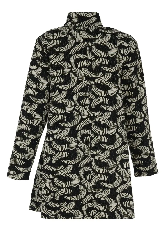 Kozan By Wild Curves: Jane Jacket In Echo Back