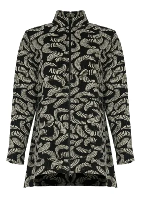 Kozan By Wild Curves: Jane Jacket In Echo Front