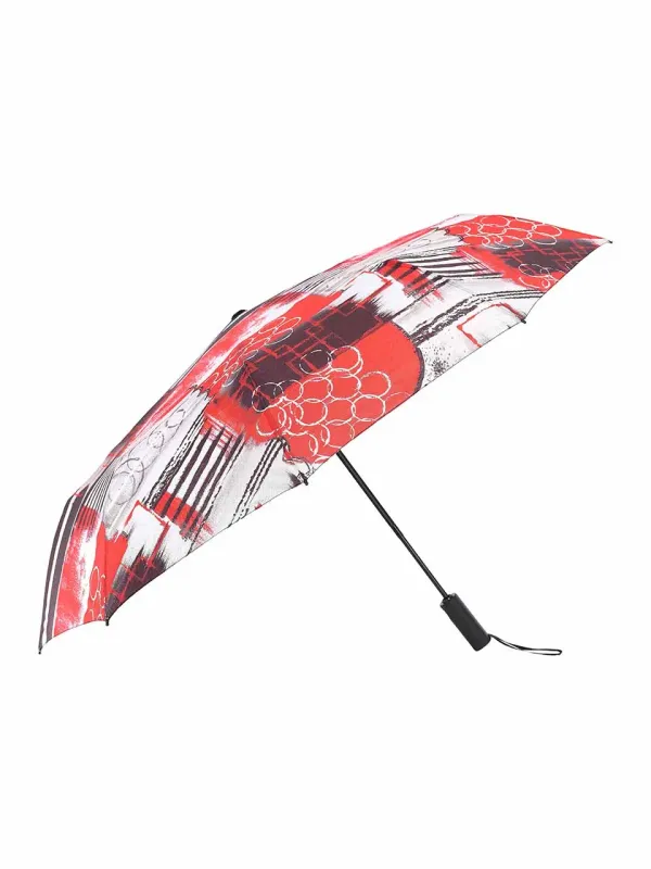 Dolcezza By Wild Curves: Geo Stripes Art Woven Umbrella (76921) Front