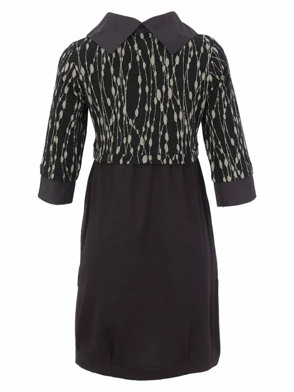Dolcezza By Wild Curves: Wild Side Pocket Dress (76122) Back