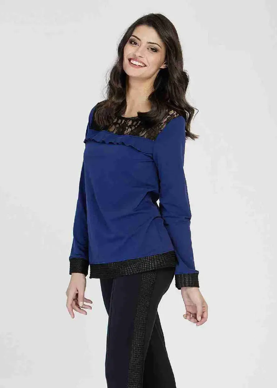 Maloka: Ruffles &amp; Lace Tunic (1 Left!)