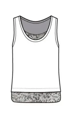 Maloka: Sea Breeze Petal Hem Linen Top (1 Left in Fuschia Pink!)
