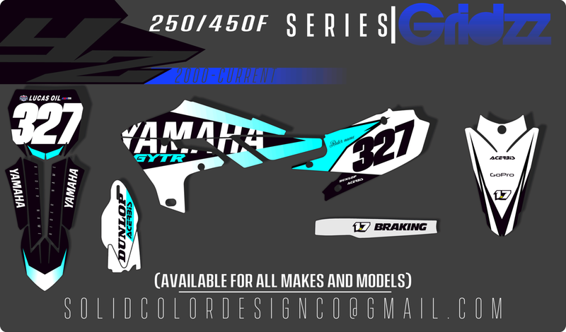 Yamaha YZ450/250f &quot;OG&quot; Series Graphics Kit