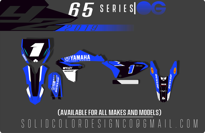 2019 YZ65/85 &quot;OG&quot; Series Graphics Kit