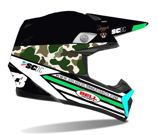 Custom Helmet Wraps