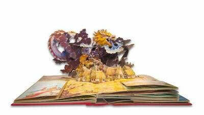 傳說十二生肖立體書