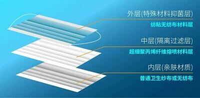 FDA 註冊一次性口罩 (只限美國境內寄送)