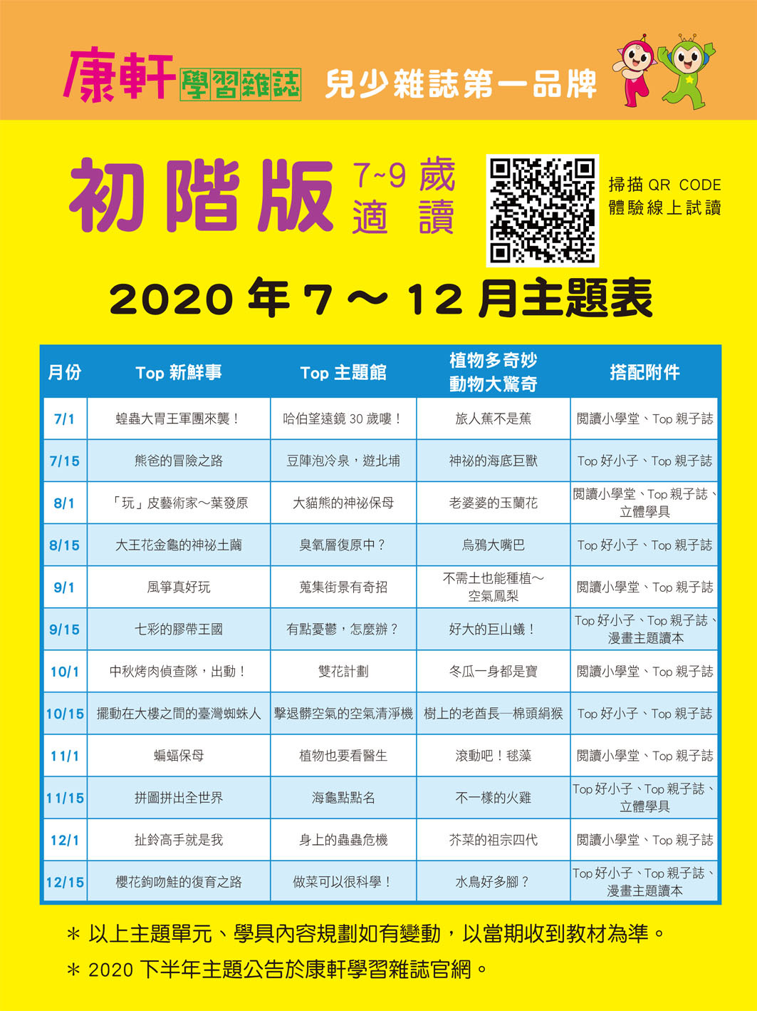 康軒學習雜誌初階版 低中年級 限美國訂購