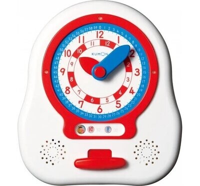 日本KUMON TOY 轉呀轉!學習時鐘