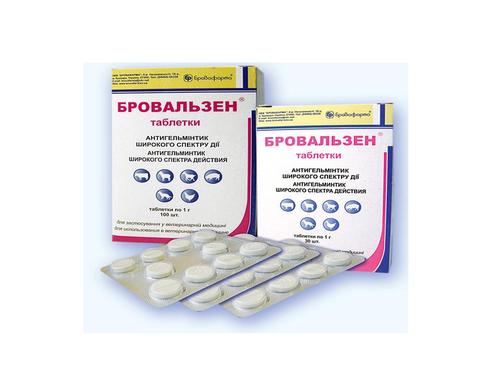Бровальзен 250 Таблетки