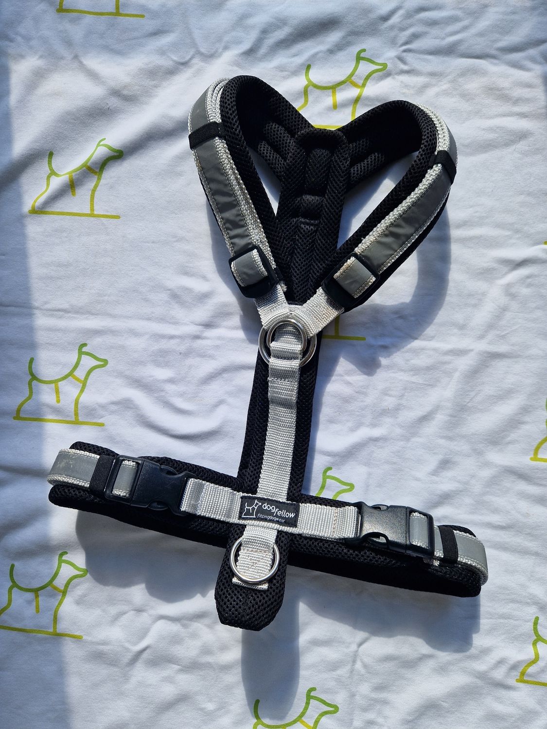 Secure Happy schwarz/silber L