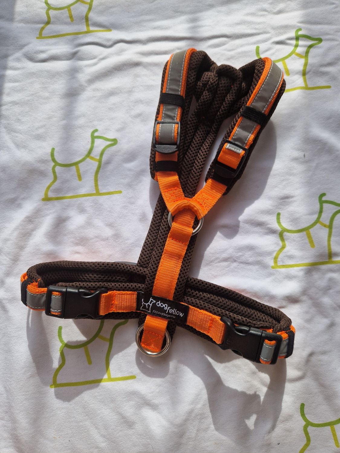 Secure Happy braun/orange S
