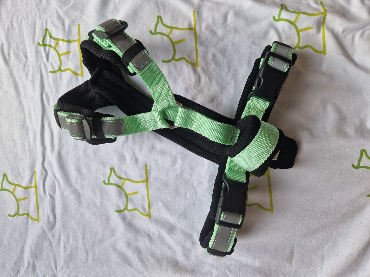 Secure Happy schwarz/mint S/M 25mm
