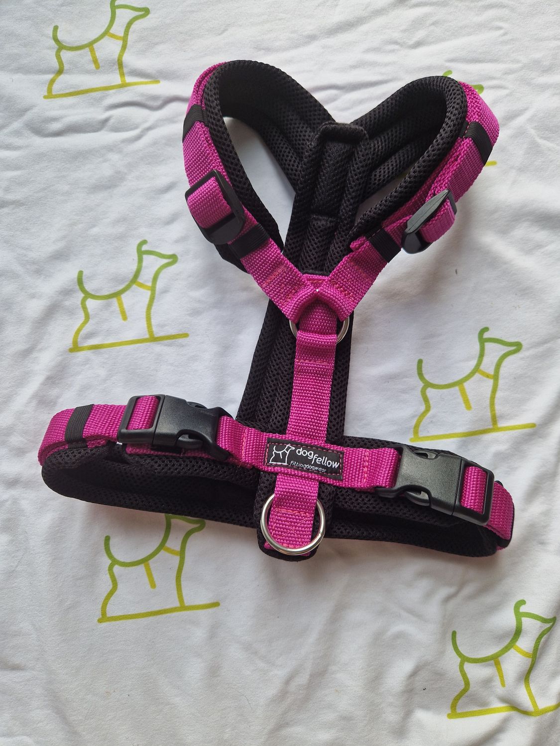 Happy schwarz/pink S/M 25mm
