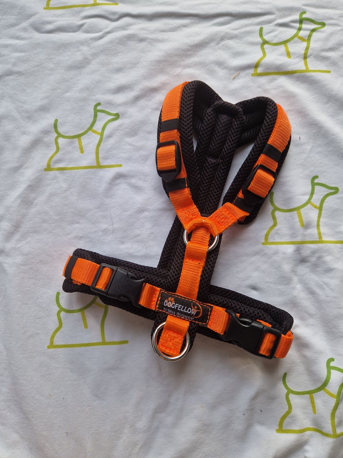 Happy schwarz/orange XS/S
